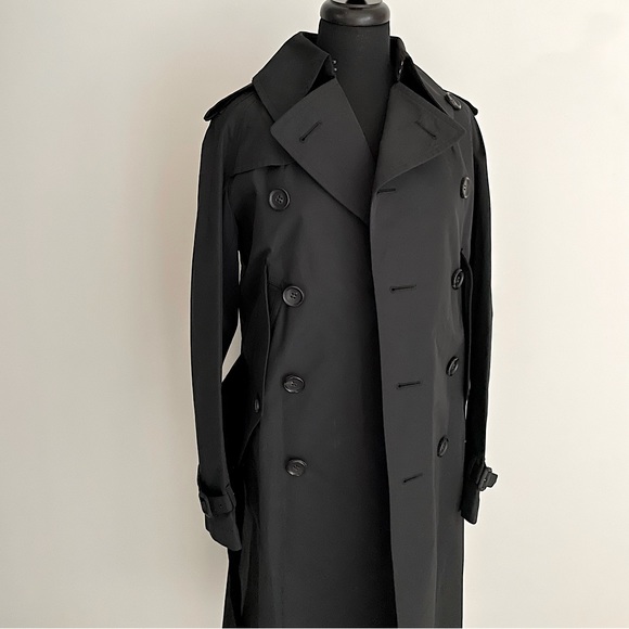 JUNYA WATANABE COMME des GARÇONS Cotton Garbadine Convertible Cape Trench, S - Picture 13 of 16
